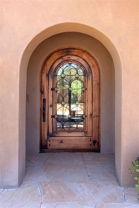 Arched Front Entry La Puerta Originals Arched Entry Doors Unique