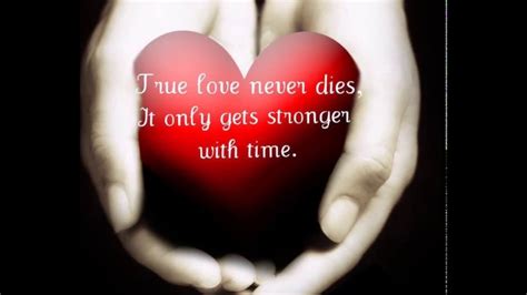 10 True Love Never Dies Quotes Only Gets Stronger Time Love Quotes