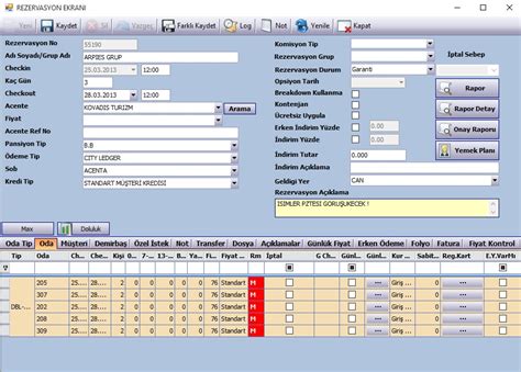 Otel Program Sistem Otel Program Otel Yaz L M