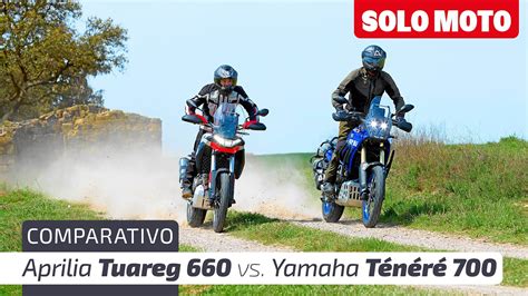 Aprilia Tuareg Vs Yamaha T N R Comparativa Review En