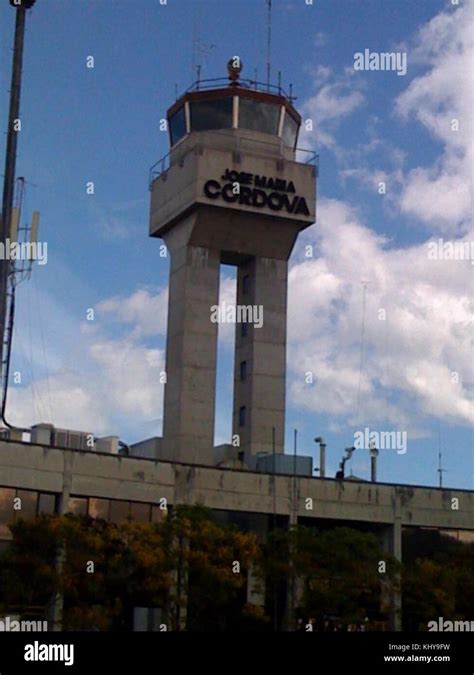 Jose Maria Cordova Airport Stock Photo - Alamy