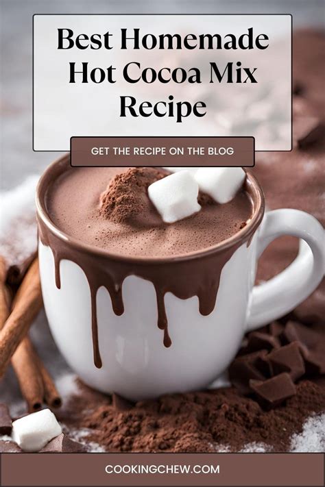 Homemade Hot Cocoa Mix Without Powdered Milk