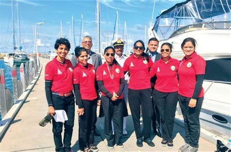 The All Women Team Of Insv Tarini