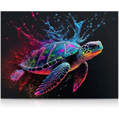 Painting Diamant Diamond Painting Tortue Diamond Painting Animaux