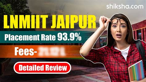 Lnmiit Jaipur Review Cutoff Placements Courses Fees