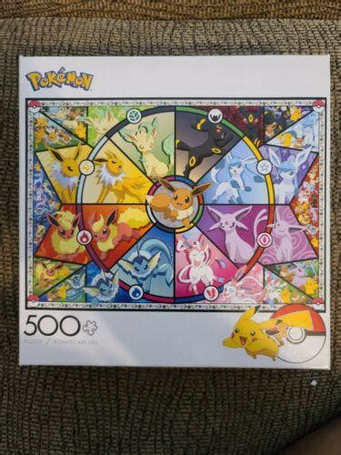 Buffalo Games Pokemon Eevee S Stained Glass Jigsaw Puzzle