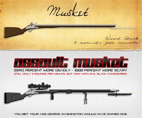 Humor but so true... The Assault Musket