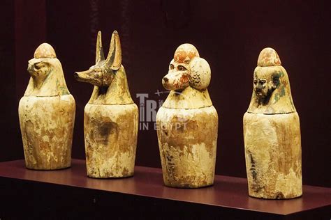 Canopic Jars Ancient Egypt Faces And Names Canopic Jars Defination