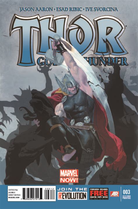 thor god  thunder    printing variant comic issues