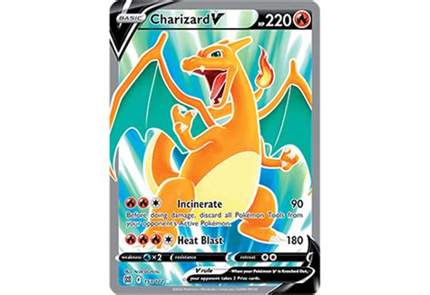 Charizard V Full Art Dragon Collectables