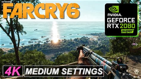 Far Cry 6 RTX 2080 Super I9 9900K 4K MEDIUM SETTINGS DLSS OFF