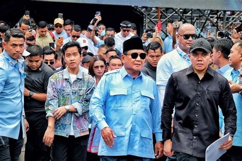 Janji Prabowo Jika Kita Tak Terpecah Belah