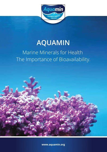 Aquamin Bioavailability