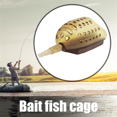 Pcs Carp Fishing Bait Feeder Lure Holder Trap Fishing Lure Cage