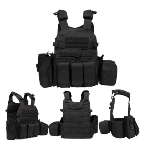 Chaleco Tactico Combat Vest Security Plate Carrier Tactical Armor