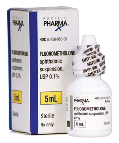 Fluorometholone Drop 01 Ophthalmic Anti Inflammatories