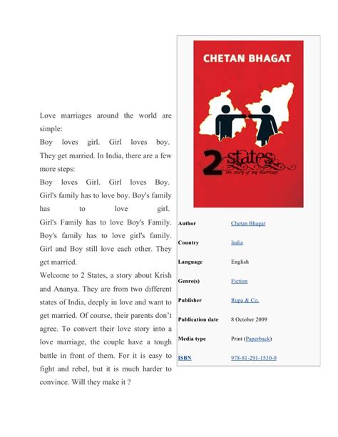 2 States-Chetan Bhagat | PDF | Novels | Books