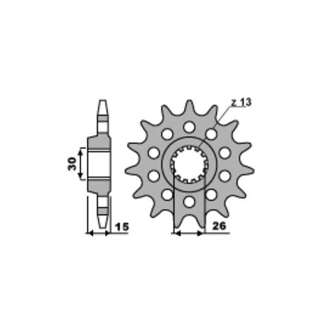 F Pbr Front Sprocket