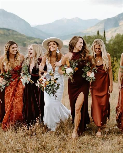 Rust Bridesmaid Dress Ideas 2024 Guide FAQs Rust Bridesmaid Dress