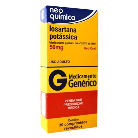 Erifarma Drogarias Losartana Potássica 50mg Neo Química Genérico Com