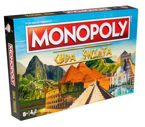 Monopoly Cuda Wiata Gra Planszowa Rodzinna Strategiczna Towarzyska