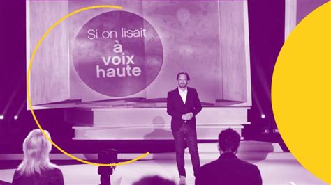 Votre Semaine Culturelle À Voix Haute France Tv And Vous