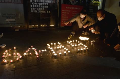 Int L Vigils Mark 33rd Anniversary Of Tiananmen Crackdown As Hong Kong