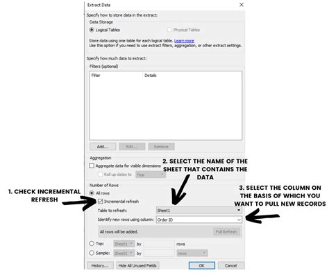 How To Configure Incremental Refresh In Tableau Bi Connector Blog