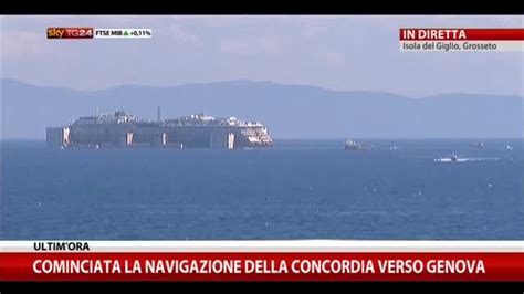 Navigazione Concordia In Timelapse Video Sky