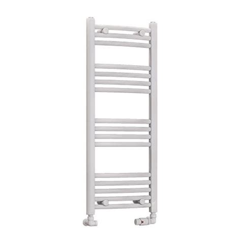 Eastbrook Wendover Gloss White Curved Towel Rail 1000 X 400mm 41 0038