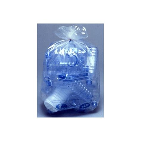 Colis De Rlx De Sacs Poubelles L Bd Microns Transparent