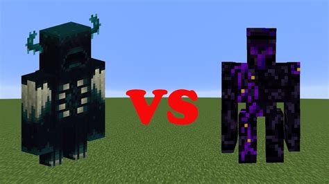 Warden Vs Obsidian Golem In Minecraft Youtube