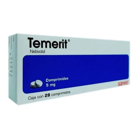 Temerit 5 Mg Con 28 Comprimidos Sam S Club