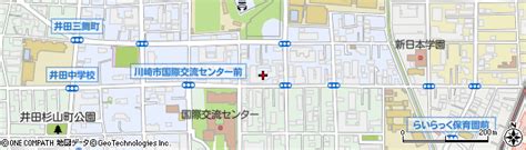 神奈川県川崎市中原区木月大町15の地図 住所一覧検索｜地図マピオン