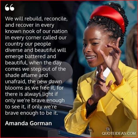 Amanda Gorman's Top 33 Quotes, Sayings, Speeches for Living a Life of ...