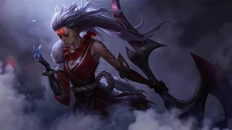 Splash Art Animation Blood Moon Diana For League Of Legends Youtube