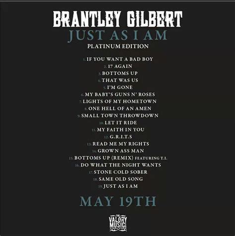 Complete list of brantley gilbert songs - takeliving