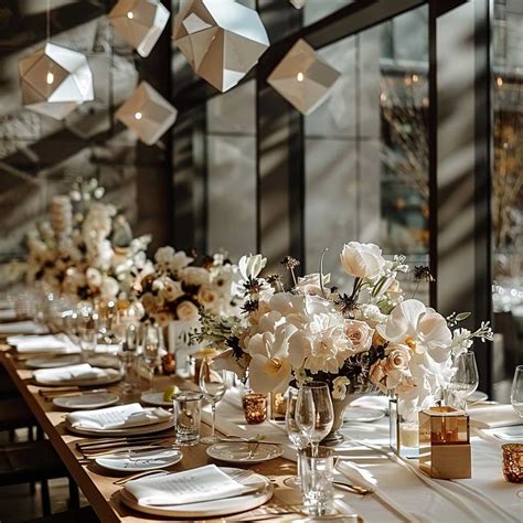 Wedding Party Decorations with Elegant Minimalism • 333+ Inspiring Lifestyle Ideas