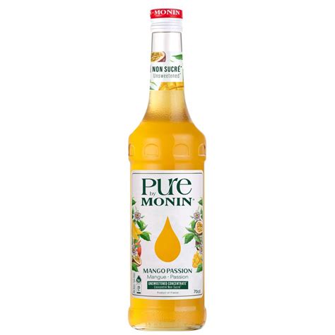 Monin Syrop Pure Passion Fruit Mango Marakuja I Mango Ml Monin