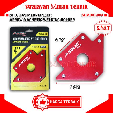 Jual SOLID SLMH01 004 SIKU LAS MAGNIT 4 50 LBS ARROW MAGNET WELDING