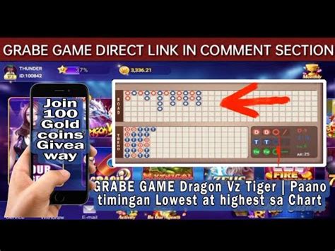 GRABE GAME Dragon Vz Tiger Paano Timingan Lowest At Highest Sa Chart