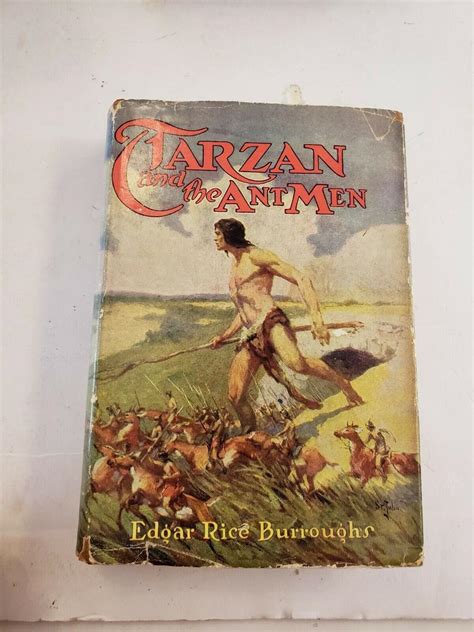 Edgar Rice Burroughs Tarzan And The Ant Men Grosset Dunlap