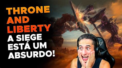 Zeus Reage A Siege De Throne And Liberty Est Absurda Youtube