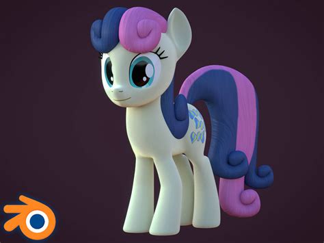 [Blender Release] Sweetie Drops [Bon Bon] by MythicSpeed on DeviantArt