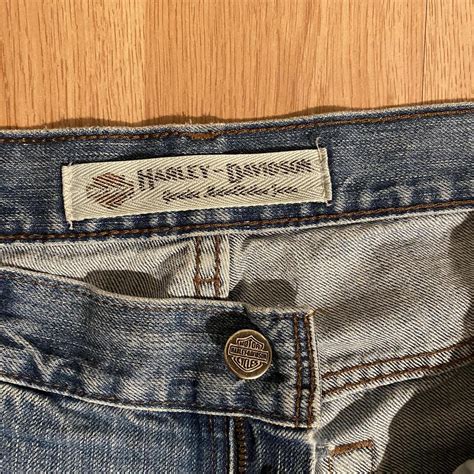 Harley Davidson Men S Blue Jeans Depop