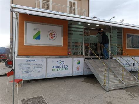 Asl Chieti Casa Della Salute Mobile Le Aree Interne Apprezzano