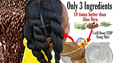 No Joke Ways I Used Flaxseed For Massive Hair Growth Use Flaxseed To