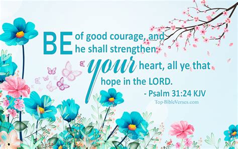 Psalm 3124 Kjv Inspirational Bible Verse Images Bible Quotes