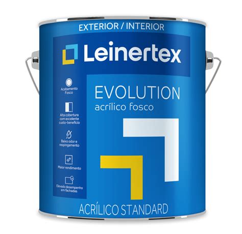 Tinta Leinertex Evolution Acr Lico Fosco L Primavera Tintas E