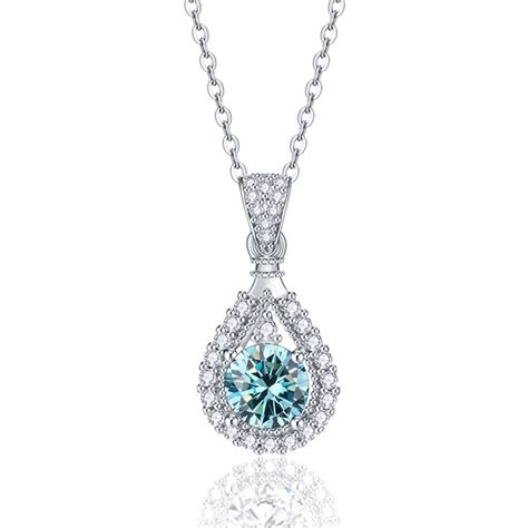 Diamond Nexus Moissanite Pendant Necklace For Women Ct Dew Center